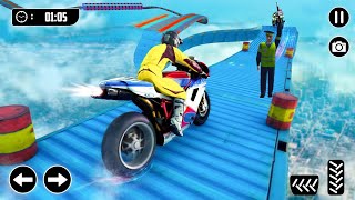 Extreme Real Bike Stunt Racer - Motorcycle Games - Android Gameplay screenshot 5