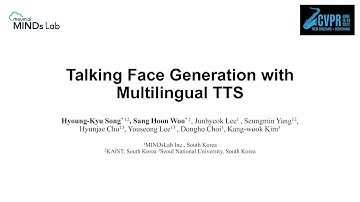 [CVPR 2022 Demo] Talking Face Generation with Multilingual TTS
