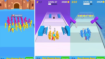 Join Clash 3D Gameplay level- 56-60,bonus  #pvgameplay