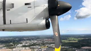 Finnair ATR 72 departure from Helsinki