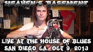 Heaven&#39;s Basement &quot;Welcome Home + Can&#39;t Let Go&quot; Live @ House Of Blues San Diego OCT 09,2013