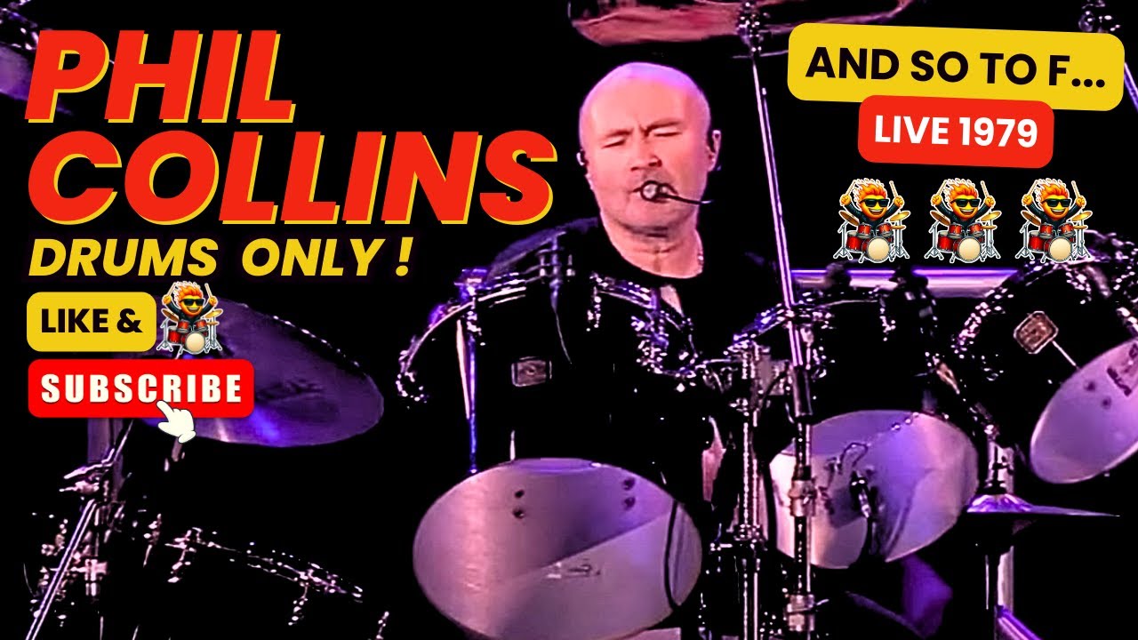 Phil collins with Brand X : and so to f...live 1979 and drums only !