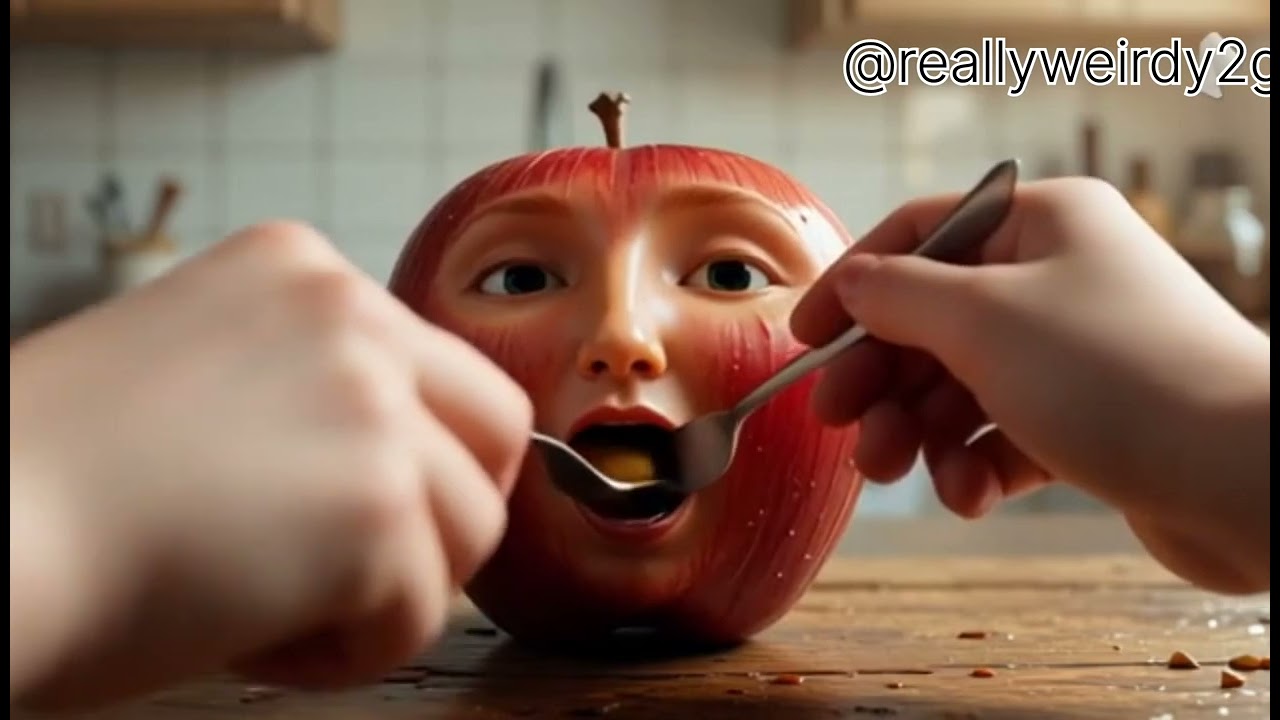 "3D Fruits Aur Vegetables Ki Zindagi | Talking Food World 🍎🥕 (Realistic Animation)"