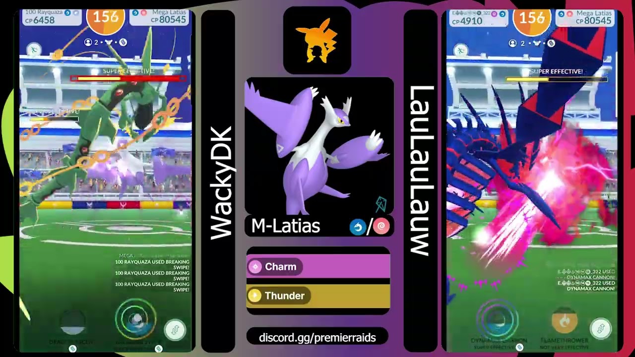 Mega Latias duo with WackyDK, it was easy :)