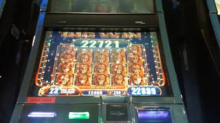 FULL SCREEN! RETRIGGER! 35 FREE Bonus Games on King of Africa! JACKPOT! screenshot 4