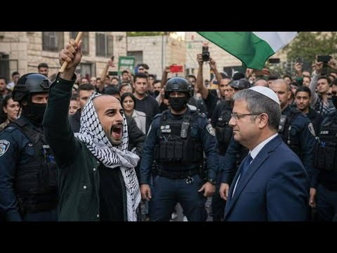 البطل الي رفع العلم الفلسطيني في وجه بن غفير اين هو الآن