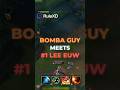 SLOPPYWALRUS MEETS #1 LEE SIN EUW #challenger #leagueoflegends #leesin #leesingameplay #fypage #fypシ