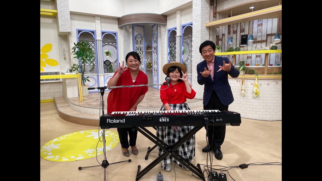 【東京パラリンピック】国歌独唱の佐藤ひらりさんがスタジオで歌を披露