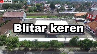 Kota Blitar 2019/kabupaten Blitar 2019 (Drone View) perbandingan infrastruktur dan skyline