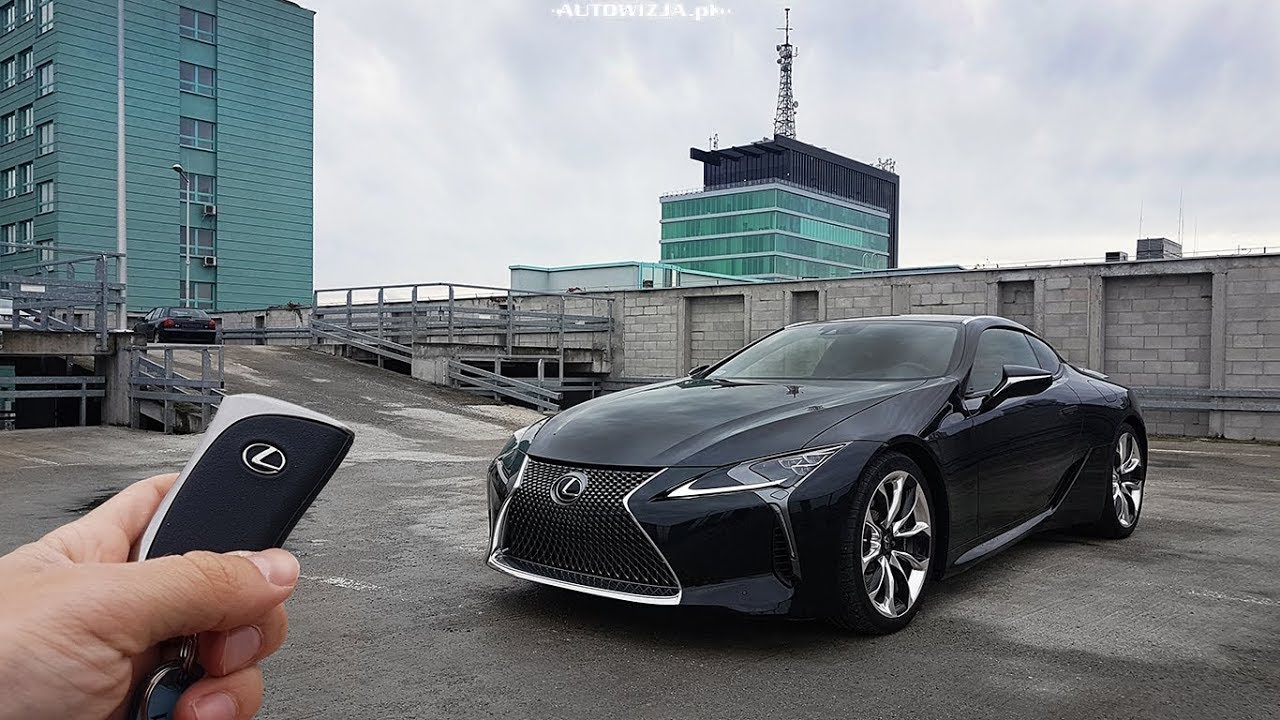 Lexus LC 500 5.0 V8 477 hp TEST POV Drive & Walkaround English