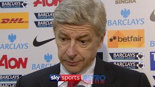 When Arsenal lost 8-2 to Manchester United - Arsene Wenger’s reaction