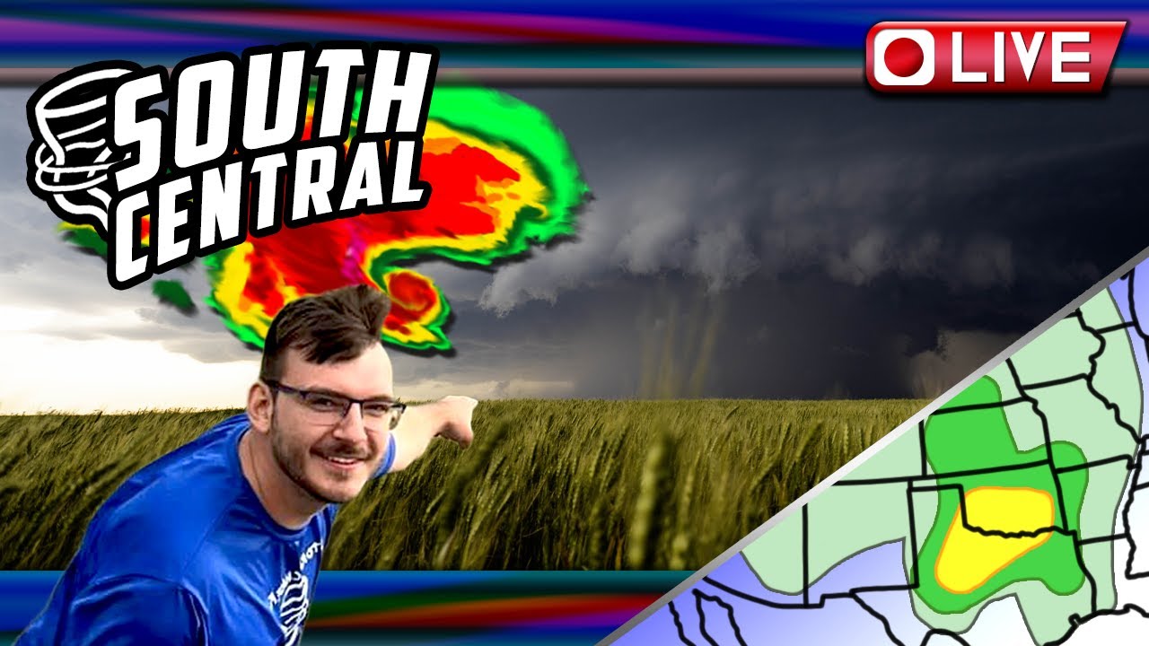 🔴Texas/Oklahoma Tornado Threat As It Happened! - LIVE STORM CHASER ...