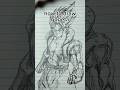 how to draw gogeta🔥#art #animedrawing #music #animeart #shorts #drawing #goku #dbz #sketch #animeart