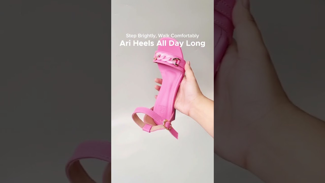 Step Brightly, Walk Comfortably Ari Heels All Day Long 👡✨