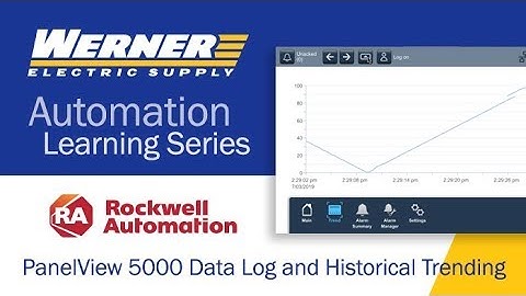How To Configure A Data Log And Historical Trending On A PanelView 5000
