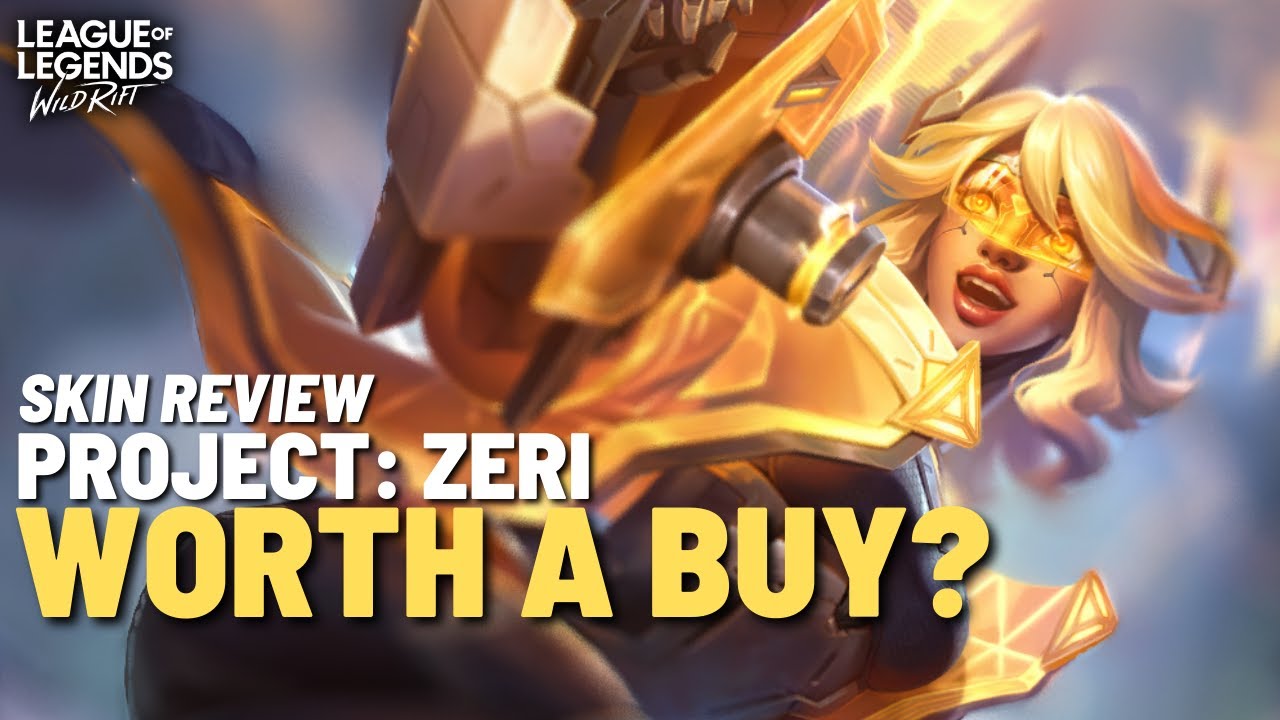 Wild Rift Zeri Project Is PROJECT: Zeri Worth A Buy? | Wild Rift - YouTube