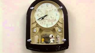 Full http wallclock jp スヌーピー掛け時計 4MH778 M09 News