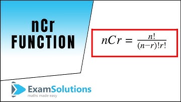 nCr function : ExamSolutions