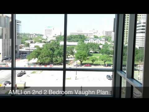 Downtown Austin Apartment For Lease AMLI on 2nd Vaughn Plan