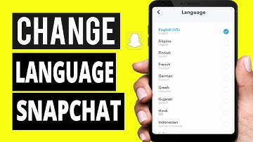 How to Change Language on Snapchat App | How to Change Snapchat Language Android | Smart Tech Skills