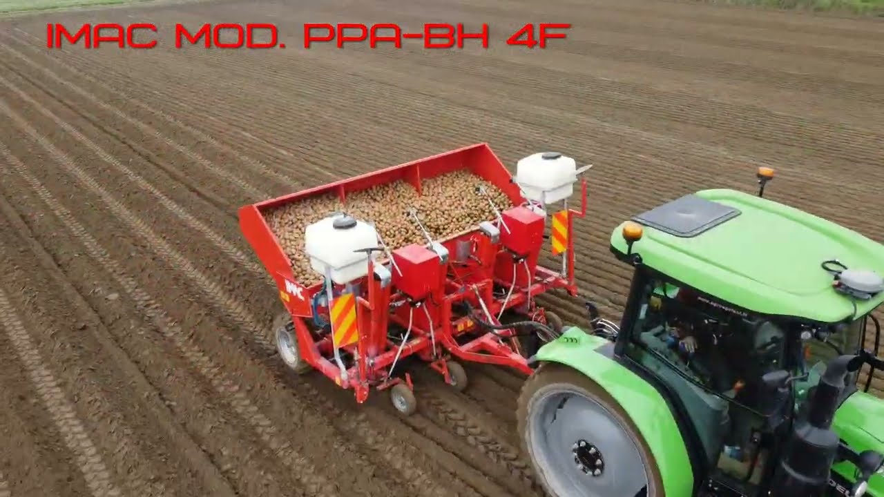 PIANTAPATATE AUTOMATICA CON TRAMOGGIA IDRAULICA mod. PPA-BH 4 file