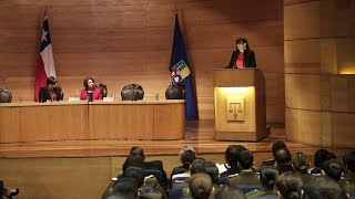 Ministra Javiera Blanco participó en seminario “Mujeres liderando seguridad y justicia”