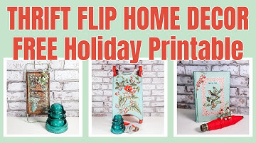 Thrift Flip Tutorial | Van afval naar schat doe-het-zelfprojecten en printbare vakantie-uitnodigi...