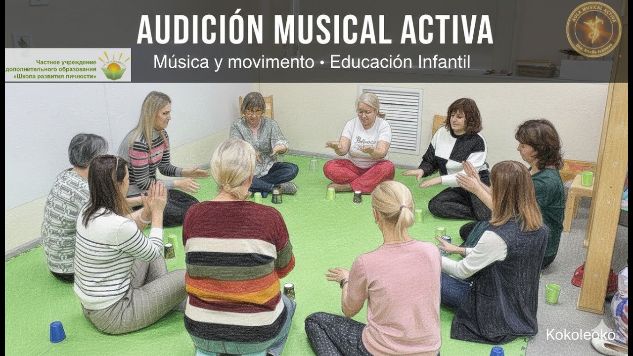Audición musical activa. Música y movimiento en Educación Infantil. Kokoleoko