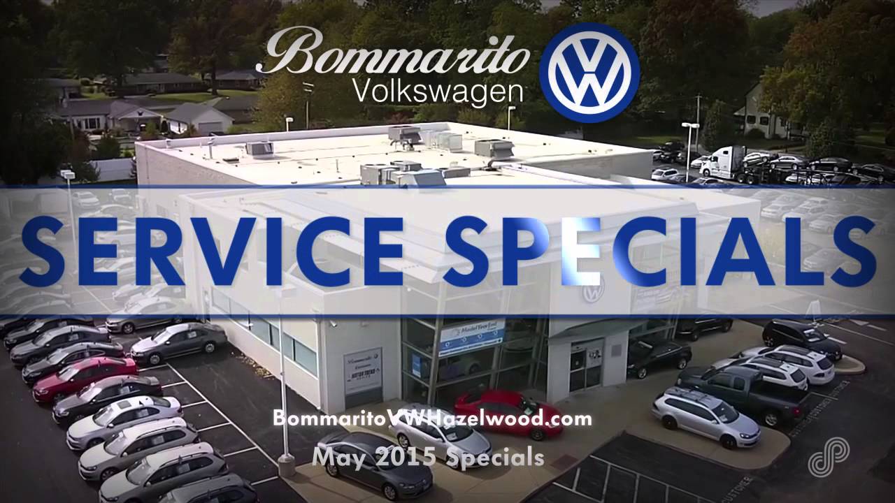 Bommarito Volkswagen of Hazelwood Service Video YouTube