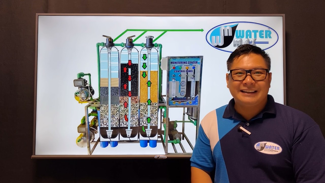 PAANO ang pag baba backwash ng FRP? At ano ang laman ng mga Multi media FRP 10x54