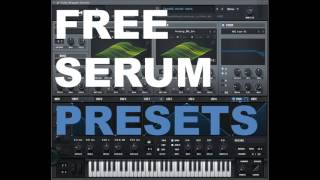 FREE XFER SERUM PRESETS