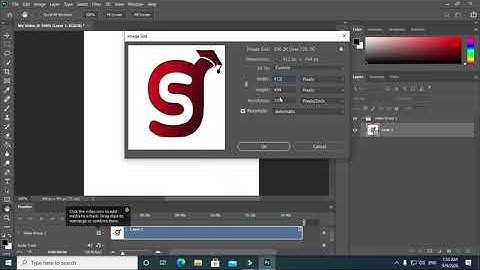 Resize Image || GIF Edit, Change and Flip Images || Photoshop part 1