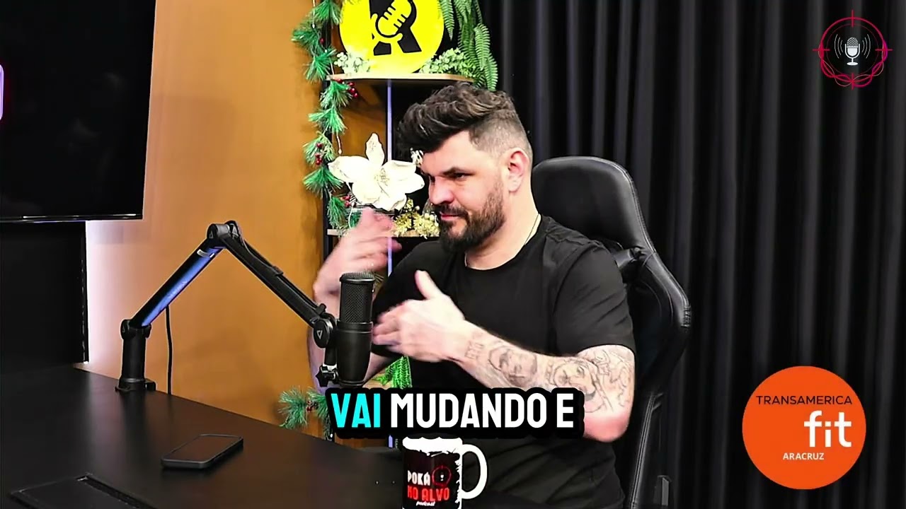 Netto Tomaz falando de gratidão na sua carreira