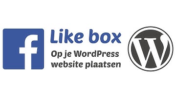 Facebook like box op je WordPress website plaatsen