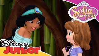Sofia the First | Jasmine Helps Sofia and Amber | Official Disney Channel Africa