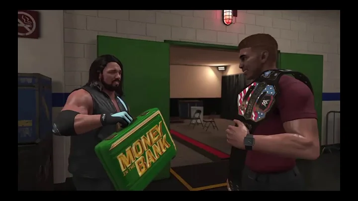 Wwe2k19 my career mode 11 with Curtis Ervin