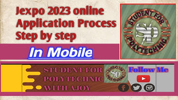 Jexpo 2023 online Application Process Step by step In Mobile #jexpo exam