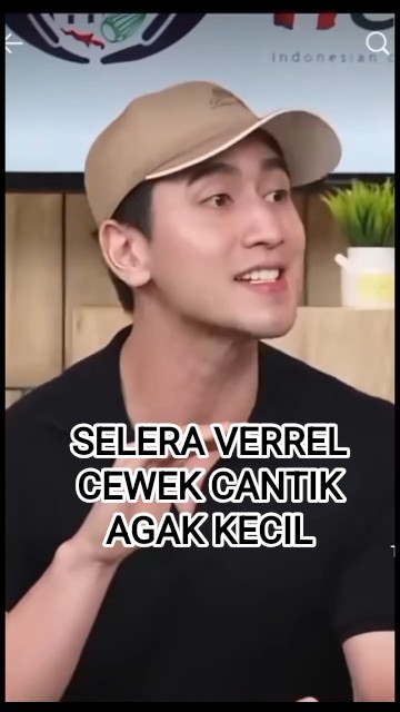 Selera Verrel Cewek Cantik Agak Kecil #shortsfeed #fuji #verrelbramasta