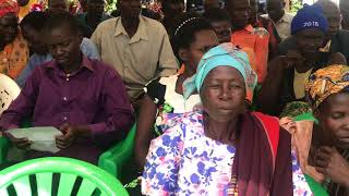 Burial of Shadrack Nalapa son of Bro Moses Nalapa at Ngalwe Olok Pallisa