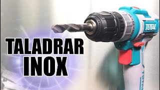 Cómo taladrar ACERO INOXIDABLE FÁCIL - YouTube
