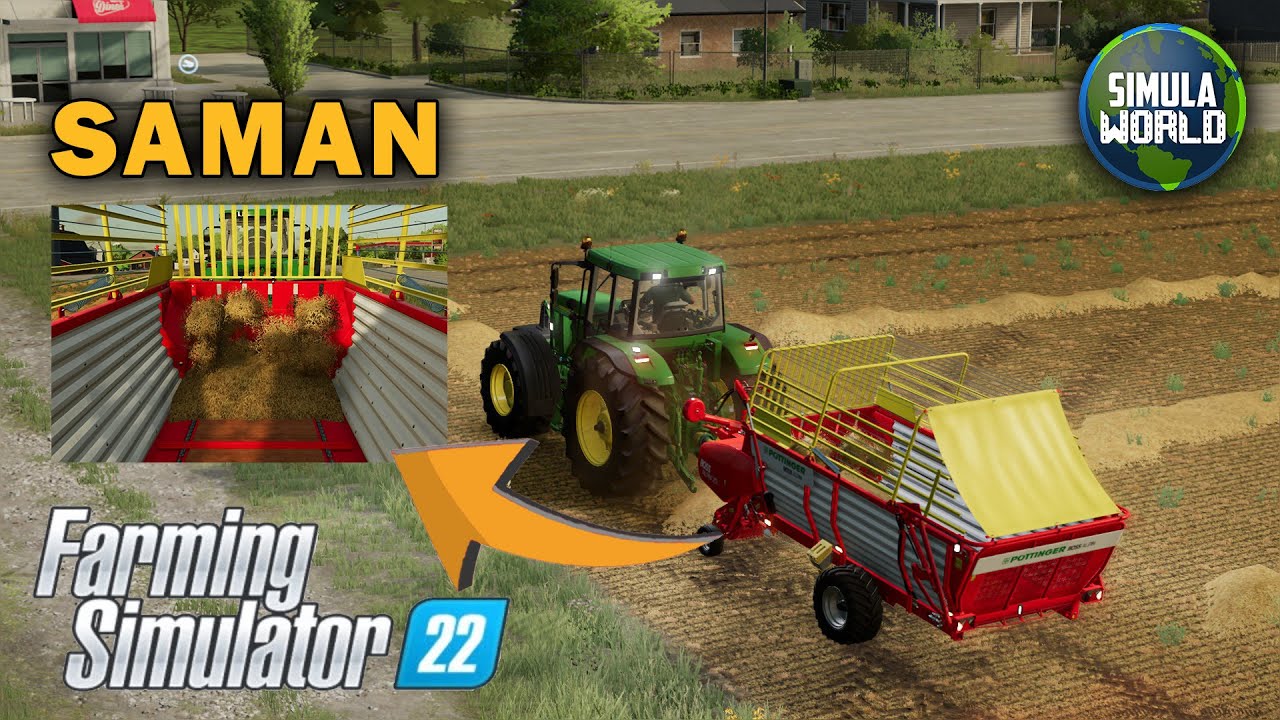 FARMING SIMULATOR 22 SAMAN TOPLADIM | SAMAN İŞİ | FS22 06