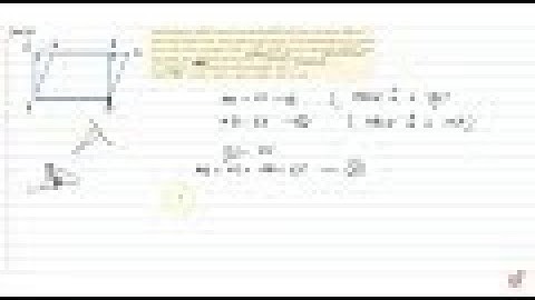 Parallelogram `A B C D` and rectangle `A B E F` have the same base `A B` and also have equal ar...