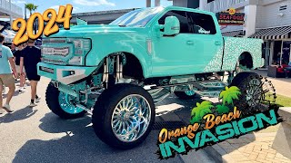 Orange Beach Invasion 2024: Cars, Trucks and Motorcycles! It was A Blast!!!
