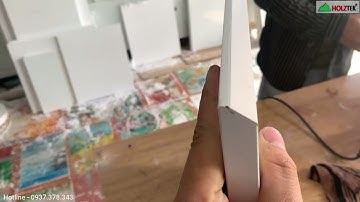 HƯỚNG DẪN GỌT CẠNH, PHAY CHỈ DƯ, KHI DÁN CẠNH 45 BẰNG MÁY DÁN CẠNH THỦ CÔNG ĐA NĂNG T-45