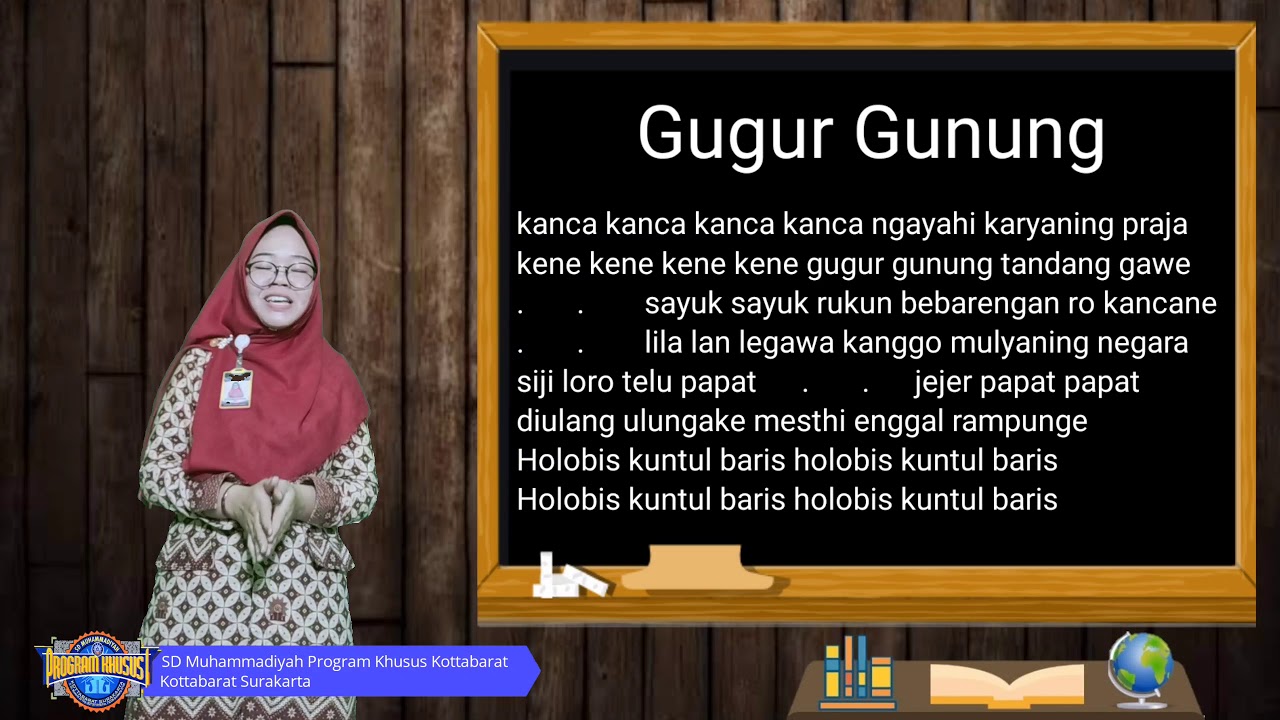 Bahasa Jawa Tembang Dolanan Gugur Gunung Kelas 3 Ustazah Ima Youtube Bahasa Jawa Tembang Dolanan Gugur Gunung Kelas 3 Ustazah Ima Youtube