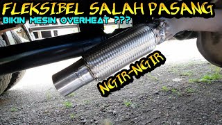 PASANG FLEKSIBEL CANTER YANG SALAH