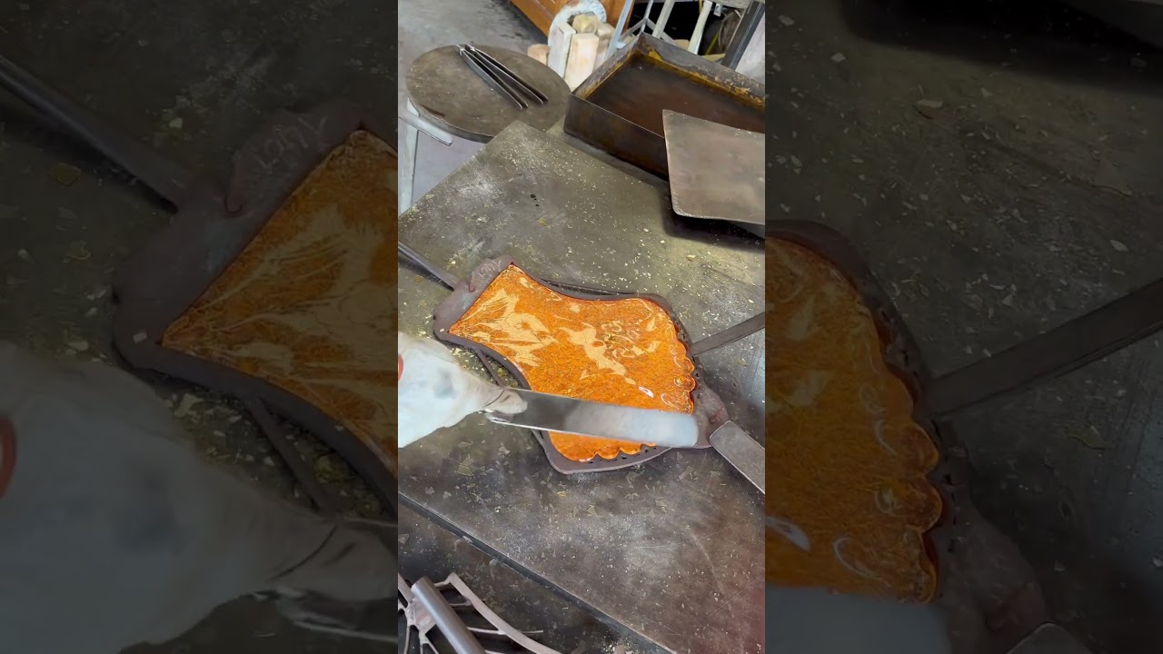 Sylcom Light creating Glass with renaissance techniques #satisfying #glass #italy #murano