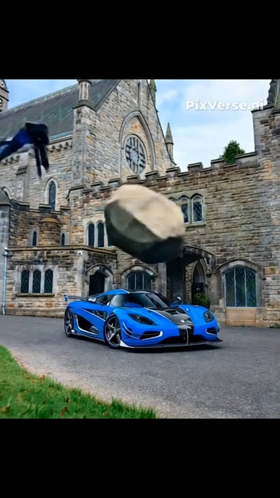 Rock Falls on Koenigsegg Regera – But You Won’t Believe What Happens Next! 😱💥