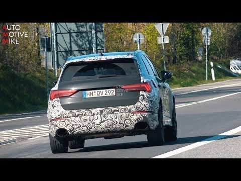 2020 AUDI RS Q3 SPIED TESTING AT THE NÜRBURGRING