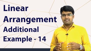 Linear Arrangement | Additional Example - 14 | Reasoning Ability | TalentSprint Aptitude Prep